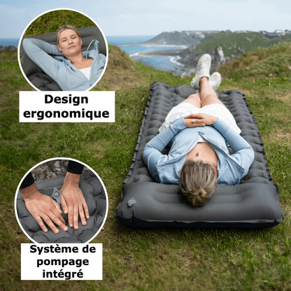 TrekLite™ | Matelas ultra léger & compact - Parfait pour les voyages