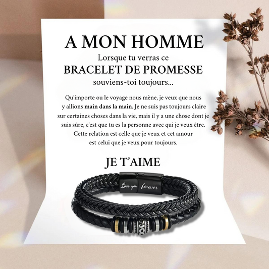 Promethee | A Mon Homme - Bracelet De Promesse