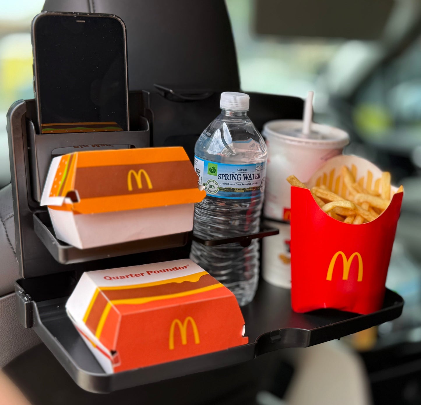 SnackGo™ | Plateau de voiture pliable multifonction