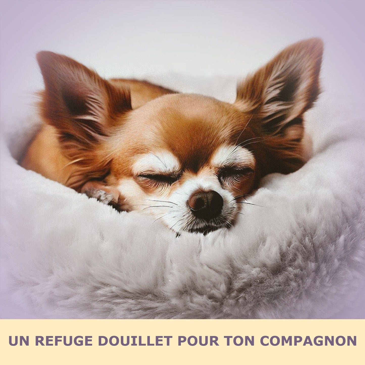 Nid de Velours™ | Le lit pour animaux de compagnie confortable