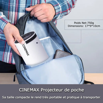 CINEMAX | Projecteur TV, 4K, Android 11, Wifi 6