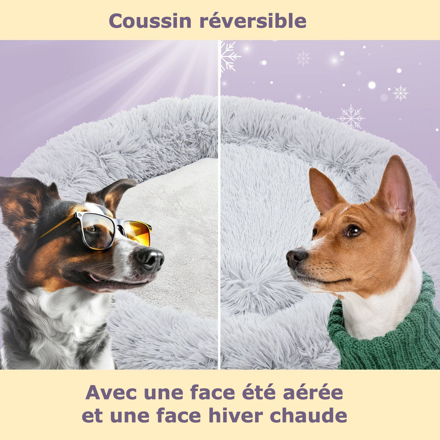 Nid de Velours™ | Le lit pour animaux de compagnie confortable