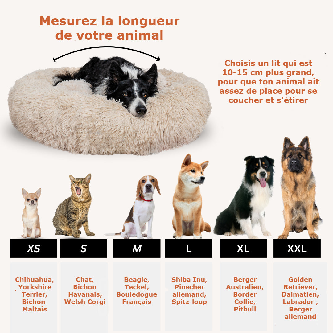 Nid de Velours™ | Le lit pour animaux de compagnie confortable