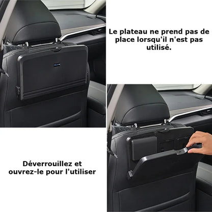 SnackGo™ | Plateau de voiture pliable multifonction