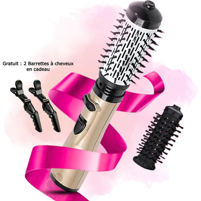 HairFlex™ |  Brosse à air chaud rotative, Lisseur, Volumateur